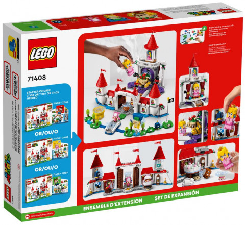 LEGO Super Mario 71408 Zamek Peach - zestaw rozszerzający - Galeria zdjęcie 2