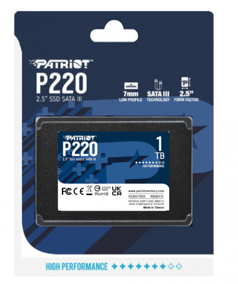 SSD PATRIOT P220 1TB SATA 2,5" - Galeria zdjęcie 5