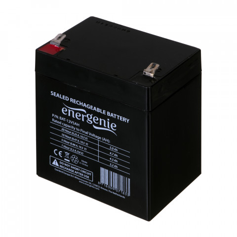 GEMBIRD AKUMULATOR ŻELOWY DO UPS 12V/5AH - Galeria zdjęcie 1