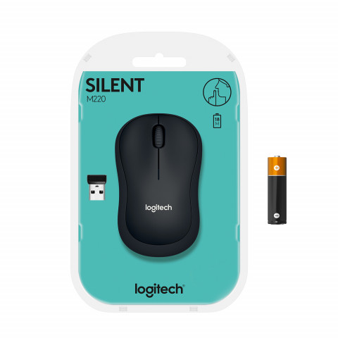 Mysz Logitech M220 Silent Black - Galeria zdjęcie 4