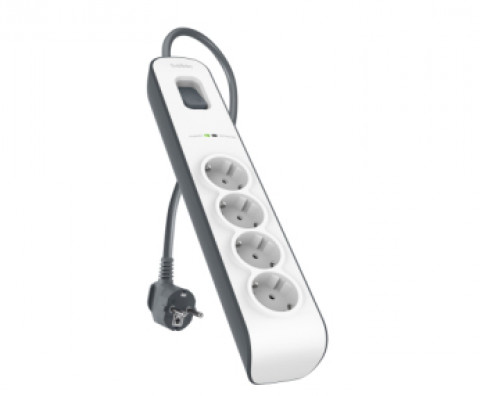 BELKIN LISTWA ZASIL. 525J, 4X SCHUKO, 2M, BIAŁA - Galeria zdjęcie 1