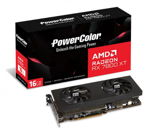 Karta graf. PowerColor RX 7800 XT 16GB GDDR6 - Galeria zdjęcie 6