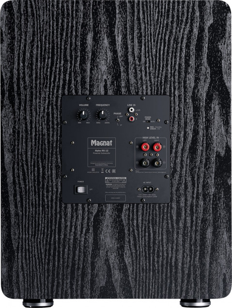 Subwoofer aktywny Magnat Alpha RS12 czarny - Galeria zdjęcie 8
