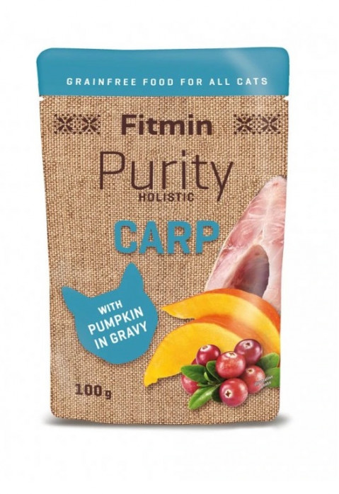 FITMIN Purity Karp - mokra karma dla kota - 100g + GRATIS! - Galeria zdjęcie 2