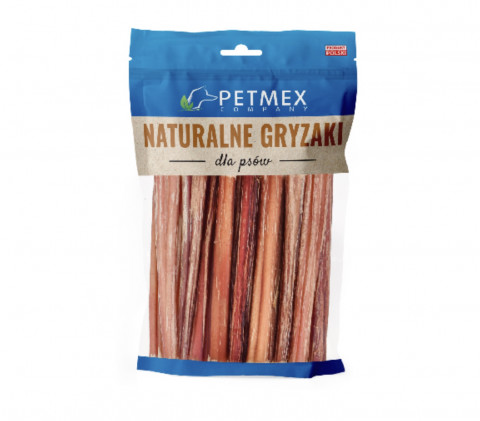 PETMEX Penis cielęcy 15 cm - przysmak dla psa - 10szt. - Galeria zdjęcie 1