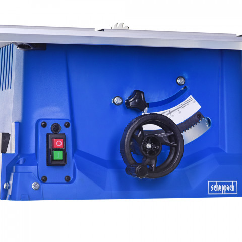 Pilarka stołowa Scheppach HS100S 2,0KW fi 250mm 2 tarcze w zestawie - Galeria zdjęcie 9