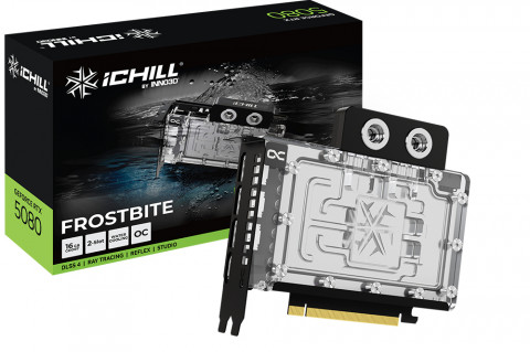 Karta graficzna INNO3D GeForce RTX 5080 ICHILL FROSTBITE (C50803-16D7X-1760FB) - Galeria zdjęcie 3