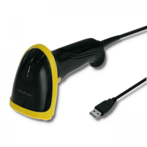 QOLTEC CZYTNIK KODÓW KRESKOWYCH 1D | USB - Galeria zdjęcie 6