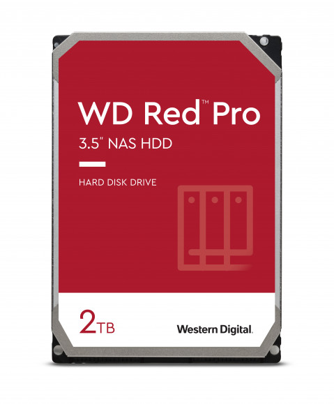 Dysk twardy WD Red Pro, 3.5'', 2TB, SATA/600, 7200RPM, 64MB cache - Galeria zdjęcie 1
