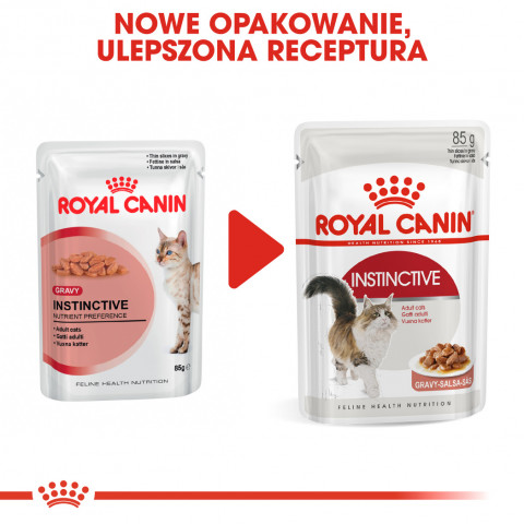ROYAL CANIN FHN Instinctive w sosie - mokra karma dorosłych kotów - 12x 85 g - Galeria zdjęcie 4