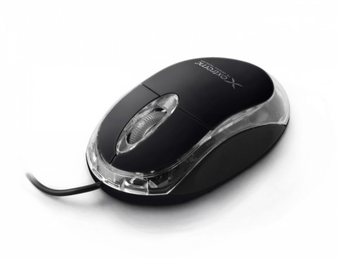 Mysz przewodowa extreme optyczna xm102k 1000dpi czarny xm102k - Galeria zdjęcie 2