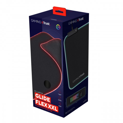 Podkładka pod mysz TRUST GXT764 GLIDE-FLEX RGB XXL (23395) - Galeria zdjęcie 5
