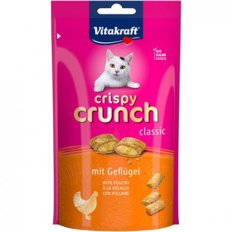 VITAKRAFT Crispy Crunch Drób - przysmak dla kota - 60 g - Galeria zdjęcie 1