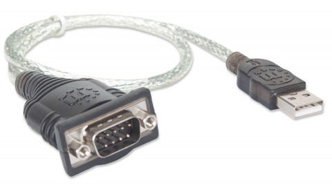 MANHATTAN KONWERTER ADAPTER USB NA RS232/COM/DB9 M - Galeria zdjęcie 2
