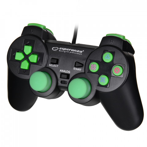 ESPERANZA GAMEPAD PC/PS3 USB ZIELONY TROOPER - Galeria zdjęcie 2