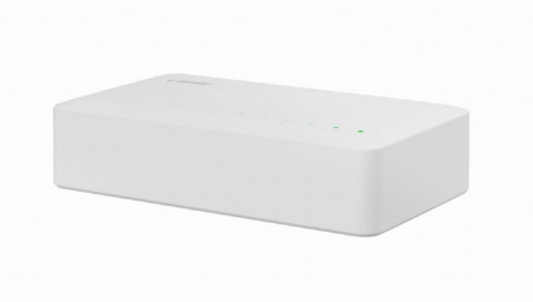 GEMBIRD SWITCH DESKTOP (5X 10/100/1000MBPS) BIAŁY - Galeria zdjęcie 4