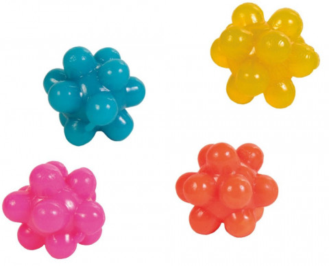 TRIXIE Piłki z wypustkami o3,5cm 4szt. 4534 - Galeria zdjęcie 3