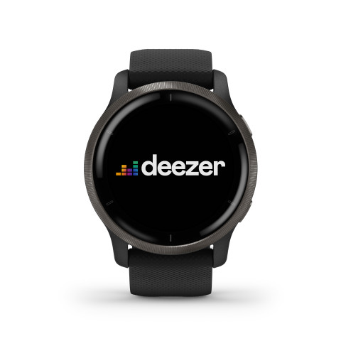 Zegarek Garmin Venu 2 (45 mm) Slate Stainless Steel Bezel / Black Case / Silicone Band - Galeria zdjęcie 33