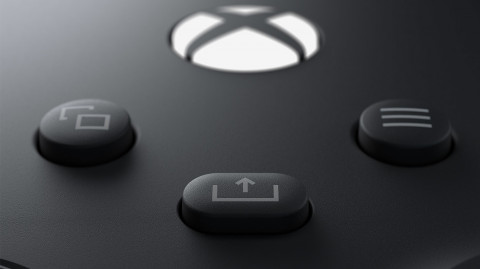 Microsoft Xbox kontroler bezprzewodowy Carbon Black - Galeria zdjęcie 3