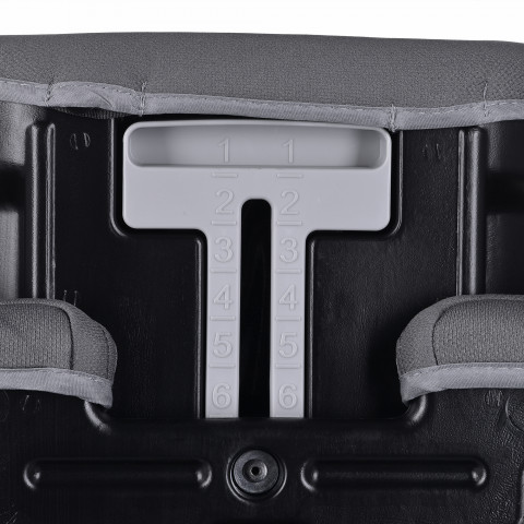 Kinderkraft fotel SAFETY FIX 2 i-Size 9-36kg Szary 5VAT - Galeria zdjęcie 12