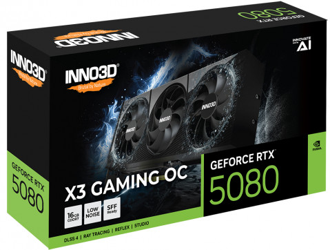 Karta graficzna INNO3D GeForce RTX 5080 X3 OC - Galeria zdjęcie 3
