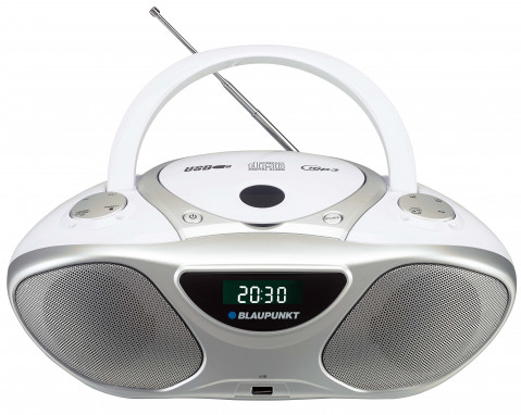 Radioodtwarzacz Blaupunkt BB14WH (CD MP3 USB White) - Galeria zdjęcie 1