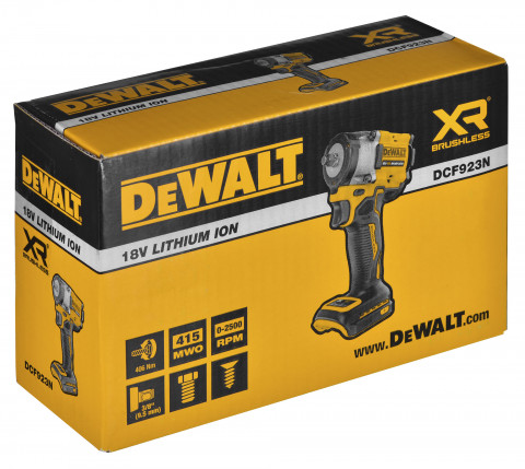 Klucz udarowy akumulatorowy 3/8" 18V DCF923N DEWALT - Galeria zdjęcie 12
