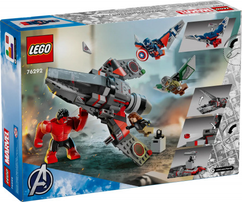 LEGO 76292 Marvel Kapitan Ameryka kontra Czerwony Hulk - Galeria zdjęcie 2