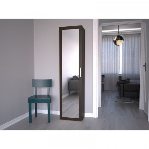 DUO CZARNY SZAFA Z LUSTREM - Galeria zdjęcie 2