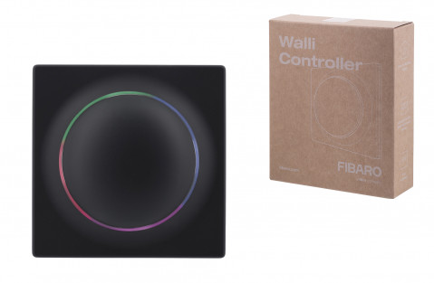 FIBARO Walli Controller FGWCEU-201-8 antracyt - Galeria zdjęcie 1