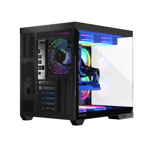 MODECOM OBUDOWA VOLCANO PANORAMA ARGB 7F MIDI BLK - Galeria zdjęcie 12