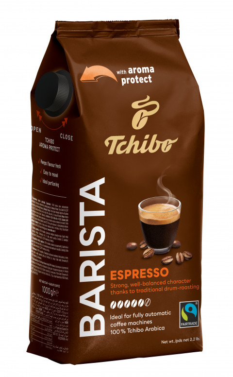 Kawa TCHIBO Barista Espresso ziarnista 1KG - Galeria zdjęcie 4