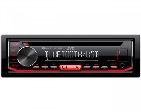 Radioodtwarzacz samochodowy JVC KD-T702BT (Bluetooth, CD + USB + AUX) - Galeria zdjęcie 1