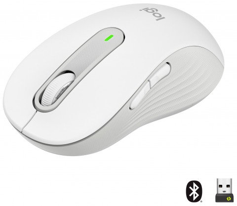 Mysz Logitech Signature M650 L Wireless OFF-WH - Galeria zdjęcie 1