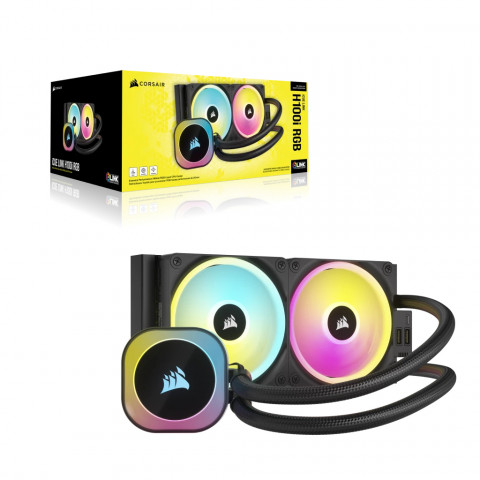 Chłodzenie wodne Corsair iCUE LINK H100i RGB Black - Galeria zdjęcie 17