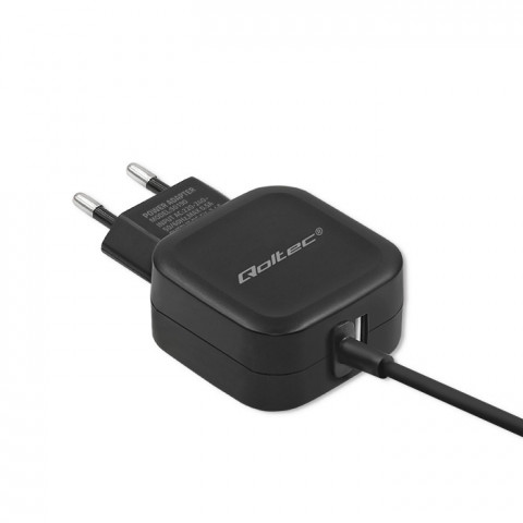 Qoltec Ładowarka sieciowa do Smartfona | 17W | 5V | 3.4A | USB+ USB typC - Galeria zdjęcie 7