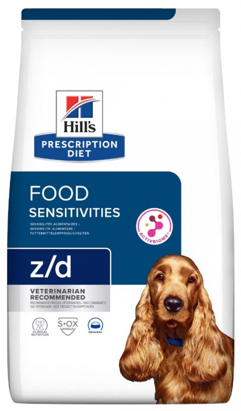 HILL'S Prescription Diet Food Sensitivites z/­d Canine - sucha karma dla psa - 10 kg - Galeria zdjęcie 1