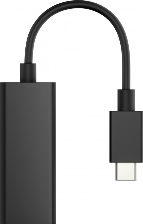 Przejściówka HP USB-C to RJ45 Adapter G2 czarna 4Z534AA - Galeria zdjęcie 4