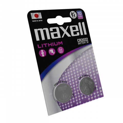 MAXELL CR2032, Bateria specjalistyczna 2 szt. - Galeria zdjęcie 3