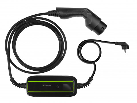 Green Cell Ładowarka Mobilna 3.6kW Schuko - Type 2 6.5m - Galeria zdjęcie 1