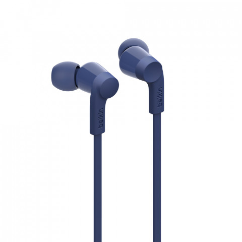 BELKIN SŁUCHAWKI PRZEWODOWE DOUSZNE USB-C, BLUE - Galeria zdjęcie 2
