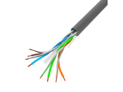 Lanberg kabel utp kat.6 305m drut cca lcu6-10cc-0305-s - Galeria zdjęcie 2