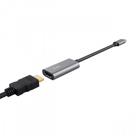 Adapter TRUST DALYX USB C HDMI (23774) - Galeria zdjęcie 2