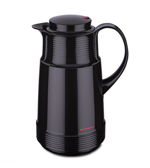 ROTPUNKT THERMOS JUG, 1.0 L, RISTRETTO (BLACK) 320 - Galeria zdjęcie 1