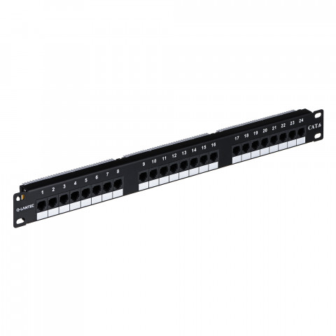 Alantec-Patch panel 1U 19" UTP kat6 IDC Q-lantec - Galeria zdjęcie 1