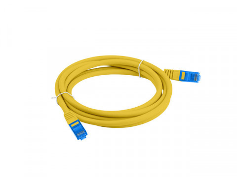 LANBERG PATCHCORD S/FTP KAT.6A 3M ŻÓŁTY LSZH - Galeria zdjęcie 2
