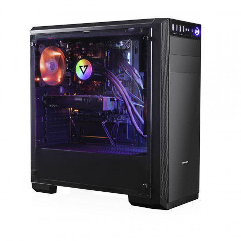 Modecom obudowa komputerowa oberon pro glass black at-oberon-pg-10-000000-0002 - Galeria zdjęcie 2