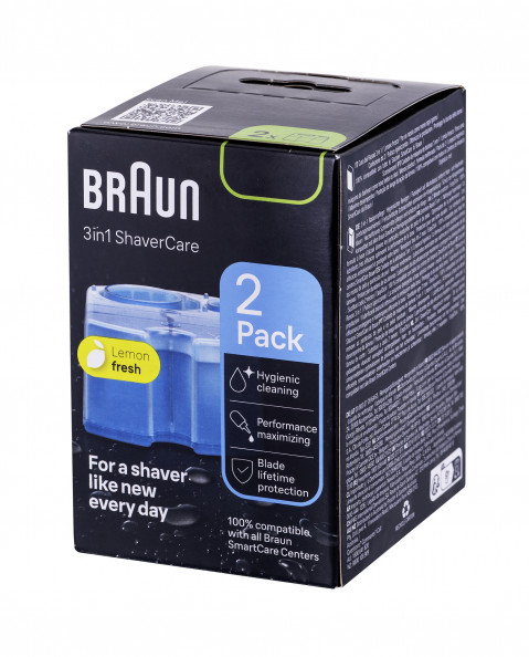 Wkład czyszczący BRAUN do golarki 2 pack - Galeria zdjęcie 3