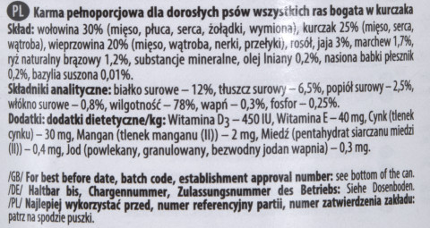 DOLINA NOTECI Premium bogata w kurczaka - mokra karma dla psa - 400g - Galeria zdjęcie 3