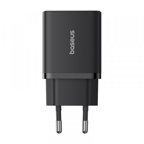 Ładowarka sieciowa Baseus Cube C+U 30W EU (cluster black) - Galeria zdjęcie 1
